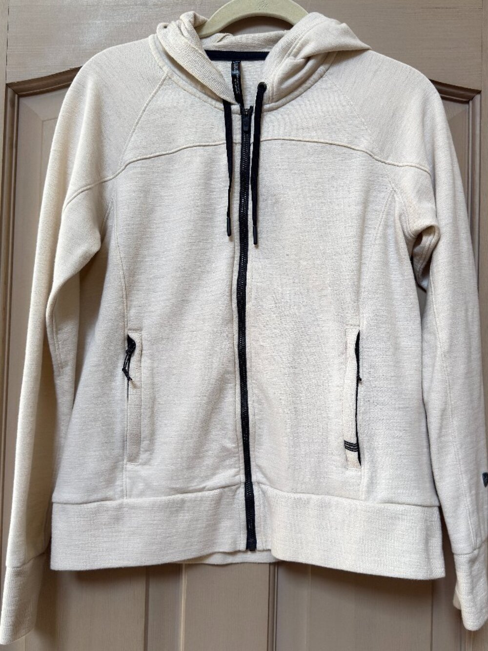 KÜHL Cream Full-Zip Hooded Jacket Size Small